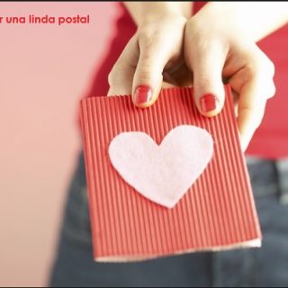 Como hacer una postal de amor